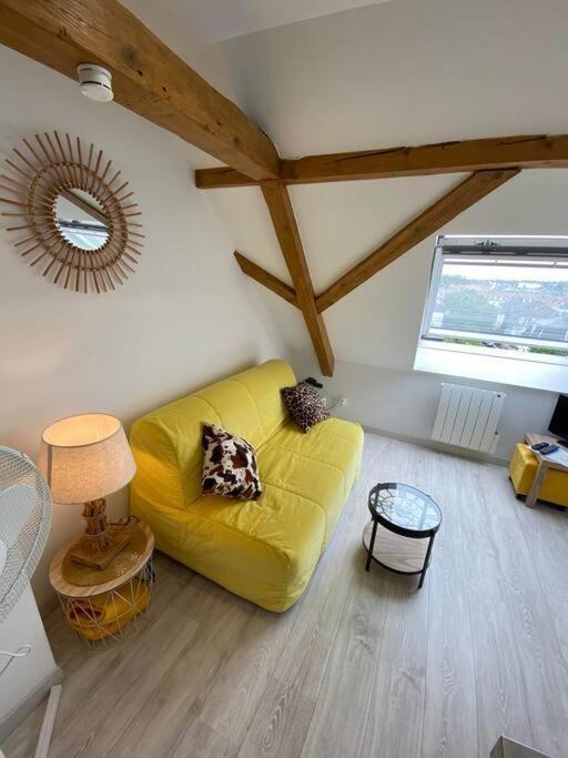 Esprit Jaune - Cosy Studio Salengro - Sauna & Sport Club Mulhouse Bagian luar foto