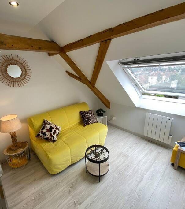 Esprit Jaune - Cosy Studio Salengro - Sauna & Sport Club Mulhouse Bagian luar foto